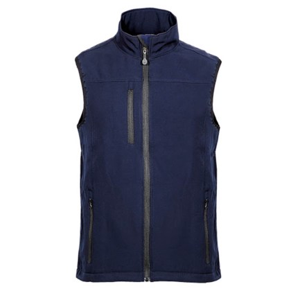 Soft Shell Work Vest (KA-069) - Navy