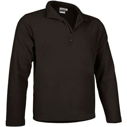 Φούτερ Mπλούζα Fleece Ηalf Ζip (VL 51120) - Μαύρο - Black