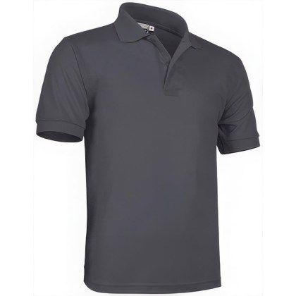 Vl 55030 Patrol Kontomaniko Mplouzaki Polo Charcoal Grey