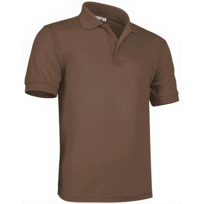 Vl 55030 Patrol Kontomaniko Mplouzaki Polo Chocolate Brown