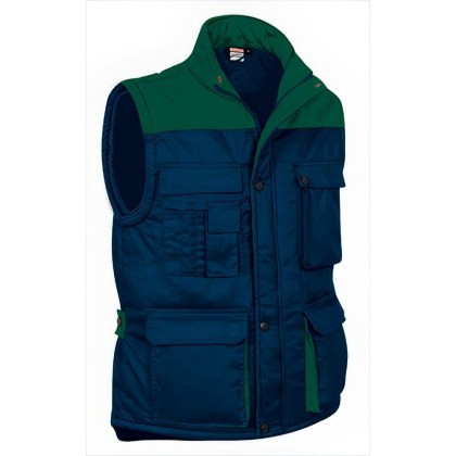 Δίχρωμο γιλέκο εργασίας με επένδυση (VL 57220 Thunder) - Orion Navy - Κυπαρισσί