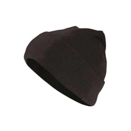 Πλεκτό σκουφάκι 400 γρ (Winter VL 60430) - Μαύρο - Black