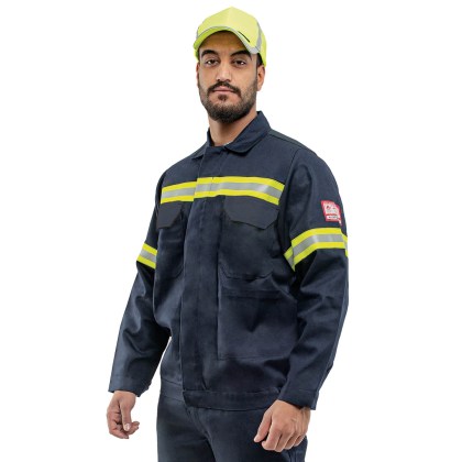  Σακάκι  με δίχρωμη αντανακλαστική ταινία (WELDER's Jacket)